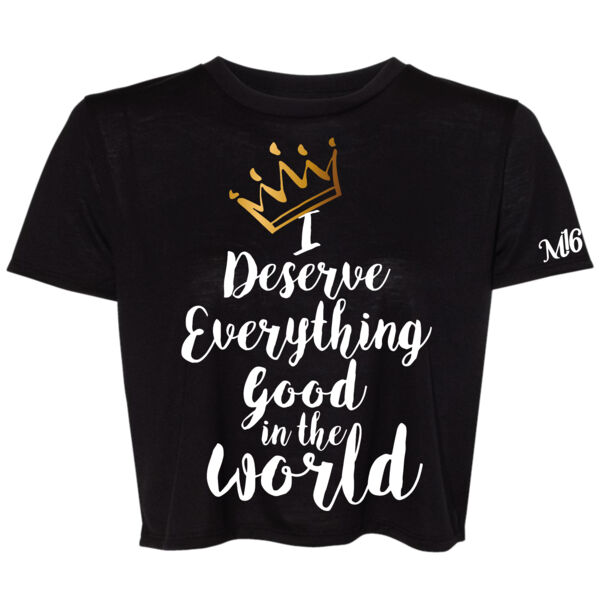DESERVE EVERYTHING - Crop Top Thumbnail